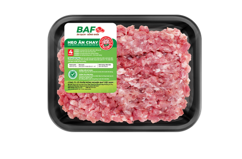 Thịt heo ăn chay xay BAF 500g