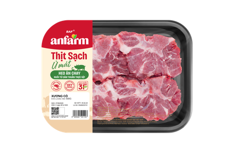Xương cổ heo Anfarm 500g