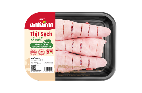 Đuôi heo ăn chay Anfarm 500g