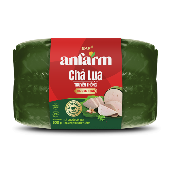 Giò lụa sạch truyền thống Anfarm