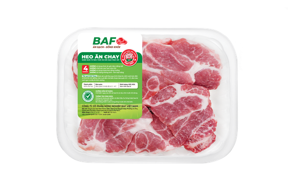 Nạc vai giòn heo ăn chay BAF 500g