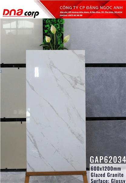  60*120 GAP62034 Gạch ốp lát đá bk ấn độ (2v/thùng/1.44met) 