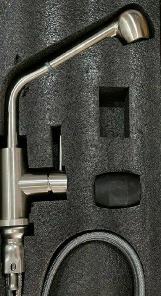  vòi chén mờ dây rút sus304 nòng lạnh 