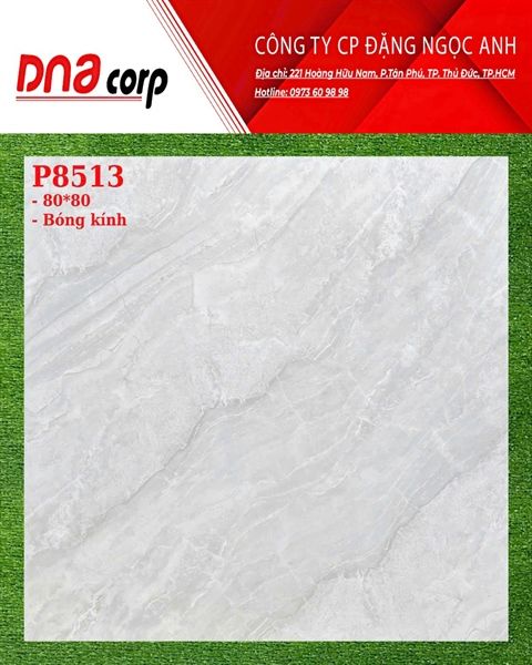  80x80 P8513 Đá Bóng Kính TH3/1.92M 