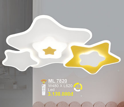  Đèn mâm mica Sano ML 7820 W480*L620 