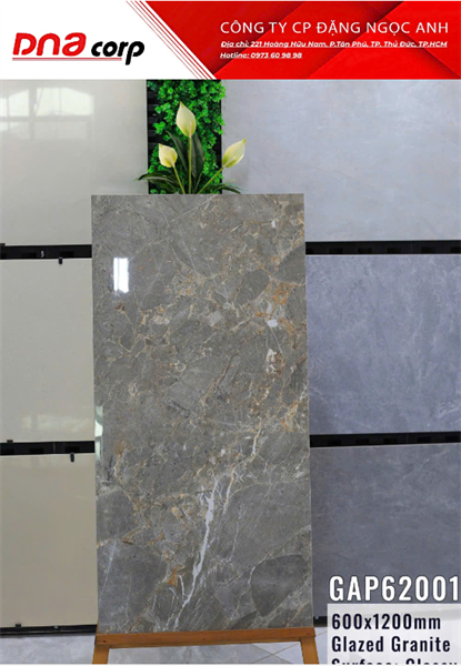  60*120 GAP62001 Gạch ốp lát đá bk ấn độ (2v/thùng/1.44met) 