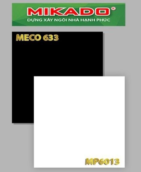  LÁT NỀN 60*60 6013MP trắng trơn mikado 
