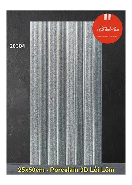  25*50 20304 gạch trang trí đá (12v/th/1.25m) 