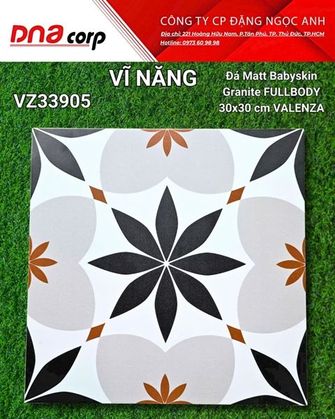  30x30 VZ33905 Đá Đồng Chất 