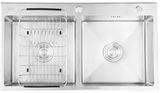  Chậu rửa chén inox 2 hộc mài vát cạnh SH02H082SX KT: 820 × 450 × 220 mm ( giá đã giảm) 
