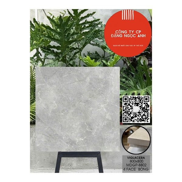  80*80 GP 8802 Gạch lát nền đá bóng kính Viglacera (3/th/1.92m) 