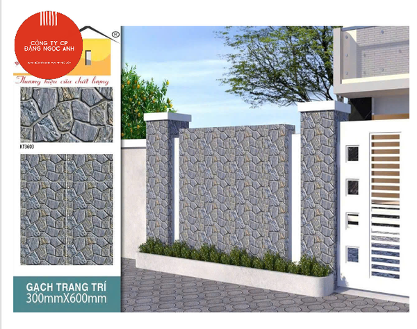  30*60 KT3603 Gạch trang trí đá DACERA (8v/th/1.44 mét) 