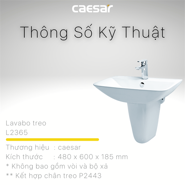 Lavabo L2365 caesar(đẫ giảm 
