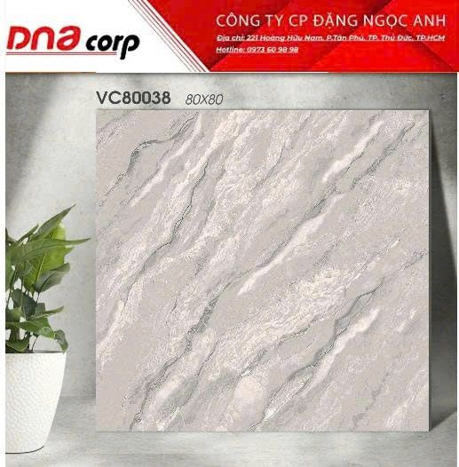  80*80 VC80038 gạch lát nền đá bóng kính Vicenza(1.92m/3v/th) 