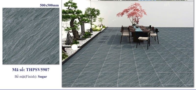  50*50 SV5907 gạch lát nền men mờ (6v/th/1,5m) 