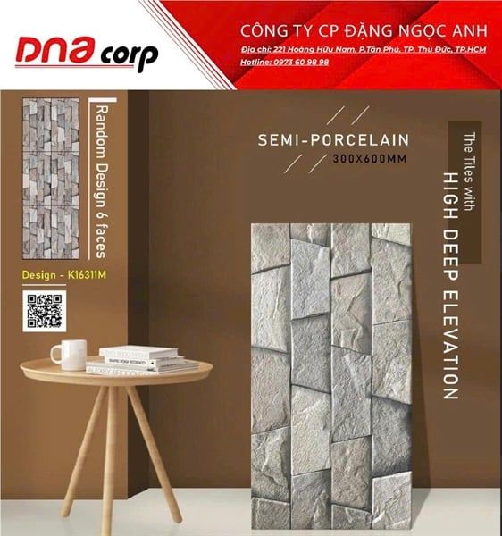  K16311M 30*60 TRANG TRÍ th5v/0.9met ấn độ 