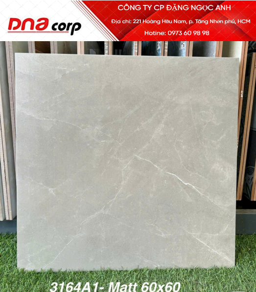  60*60 3164 Gạch lát nền đá mờ á mỹ (1.44m/4v/th) 