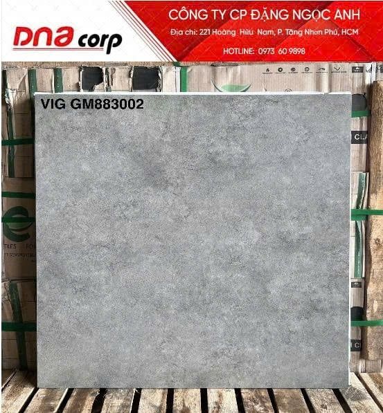  80*80 GM883002 Gạch lát nền Viglacera (1.92m/3v/th) 