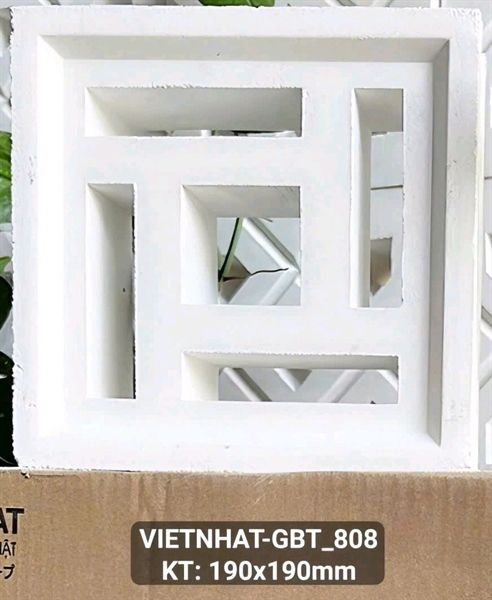  gạch bê tông GBT808vn bông gió 