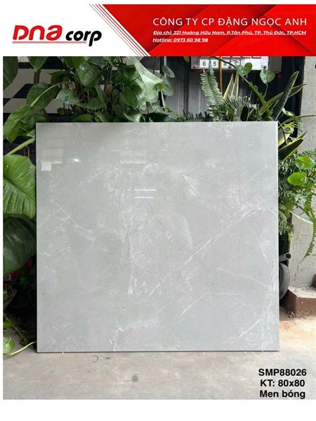  80*80 SMM88026 Gạch lát nền đá mờ Việt ý (3v/th/1,92m) 