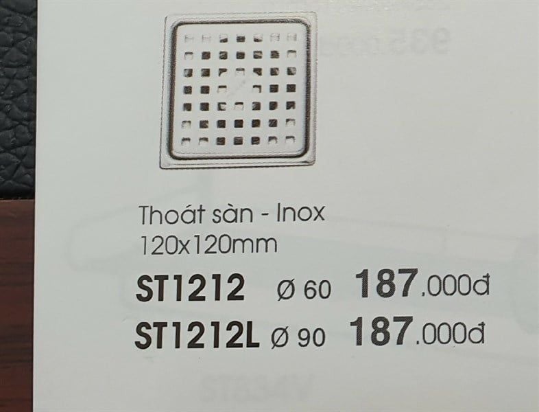  THOÁT SÀN ST1212 PHI 60 