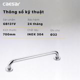  thanh vịn gb131v inox dài 700mm phi 32( đã giảm giá ny 781.000) 