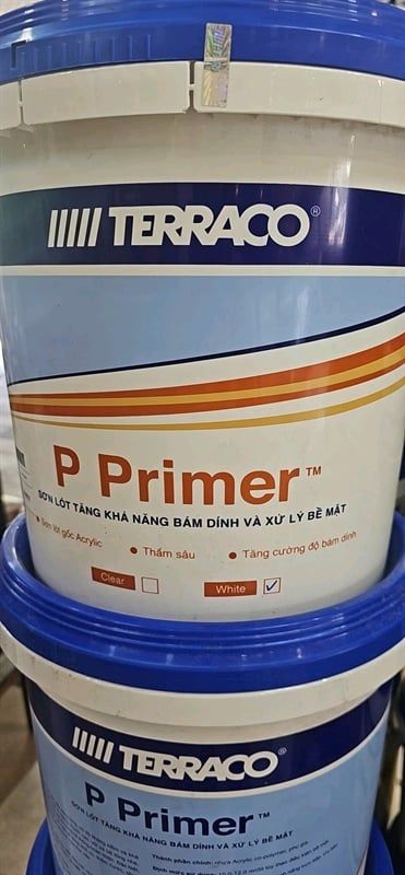  sơn lót P primer 15lit terraco 