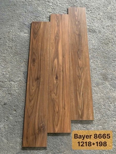  sàn nhựa Bayer 8665 đã có xốp lót (1218*198*8mm) (15 tấm/3.6175m2) 