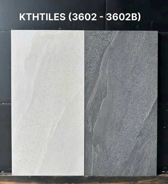  30*60 3602 Gạch đá mờ Á Mỹ Nhạt ( 8v/thùng/1.44m2) 