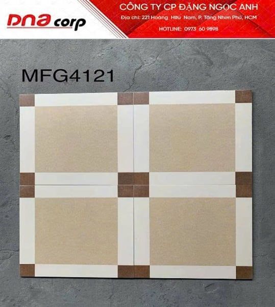  40*40 MFG4121 Gạch lát nền đá bông mờ (6v/th/0.96m) 