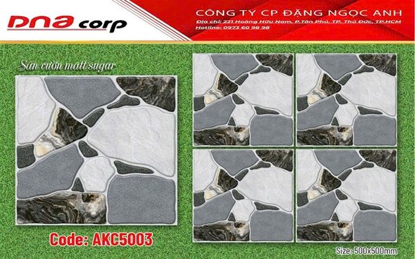  50*50 AKC5003 Gạch lát nền sân vườn men Sugar (T=6V=1.5M) 