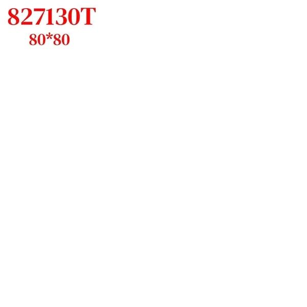  80*80 827130 trắng trơn gạch lát nền đá bóng kính (1.92m/3/th) 