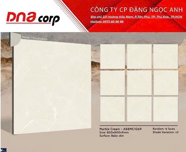  80x80 opodio th/3v/1,92m a88mc1069 đá mờ 