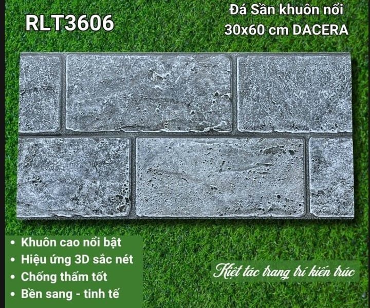  30*60 RLT3606 Gạch đá trang trí ( 8viên/thùng= 1.44m) 