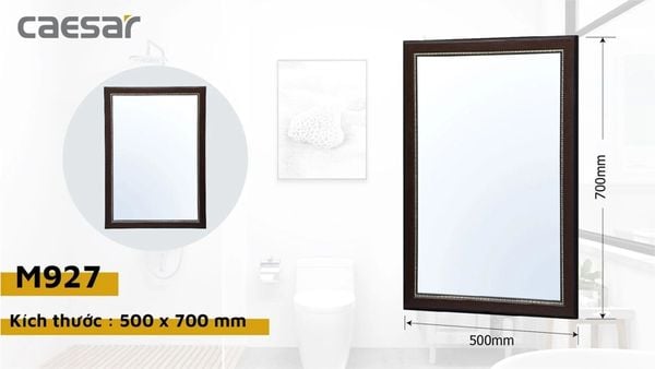  GƯƠNG CAESAR M927 500*700 đã giảm 