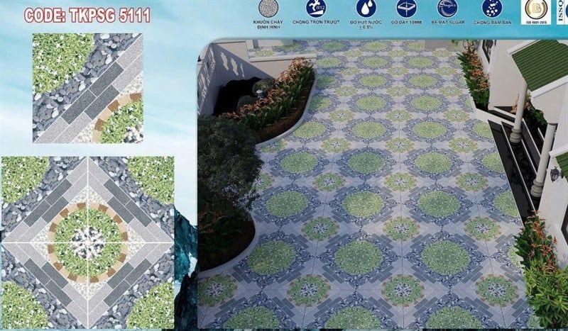  50*50 TKPSG 5111 Gạch đá mờ (6v/th/1,5m) 