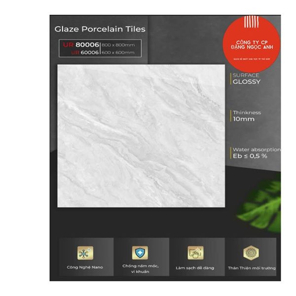  60*60 VR60006 gạch lát nền đá bóng kính(1.44m/4v/thùng) 