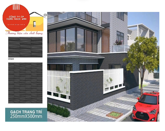  25*50 KT2511 Gạch trang trí men dacera (12v/th/1,5m) 