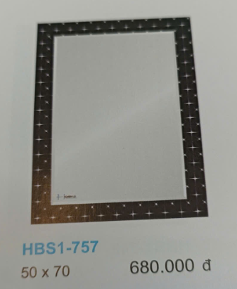  gương soi 50*70 HBS1-757 