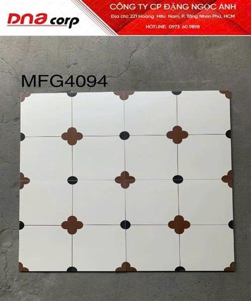  40*40 MFG4094 Gạch lát nền đá bông mờ (6v/th/0.96m) 