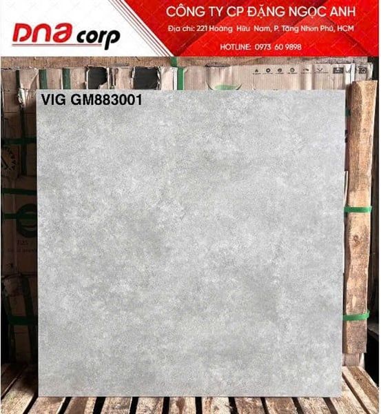  80*80 GM883001 Gạch lát nền Viglacera (1.92m/3v/th) 