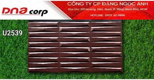  25*50 U2539 Gạch trang trí men mờ (12v/th/1.5m) 