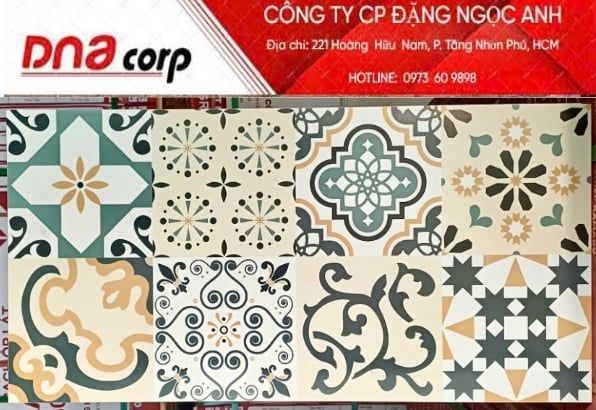  30*60 32602 gạch bông trang trí đá bán sứ mờ (1.44m/8v/th) 