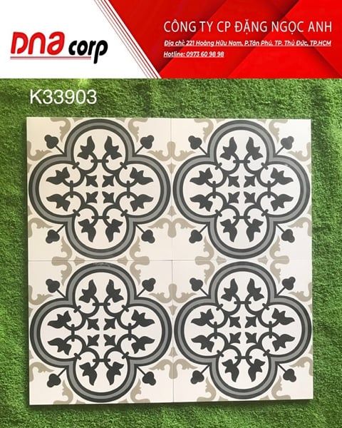  30x30 K33903 Đá Lát phòng tắm, ngoài trời 195k/Thùng 11 Viên 