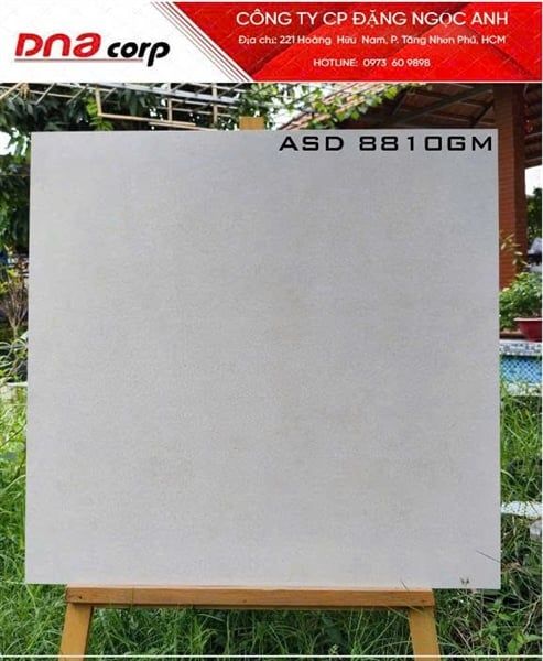  80*80ASD8810GM Gạch lát nền đá mờ Vigacera (3v/th/1,92m) 