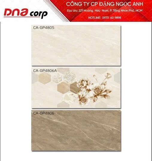  40*80 CA-GP4806A Gạch ốp tường Điểm đá mờ (4v/th/1.28m) 