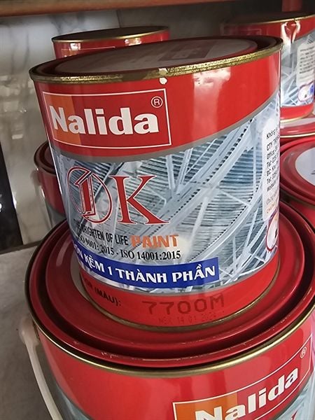  MÀU TRẮNG bóng 7700NALIDA 1KG 