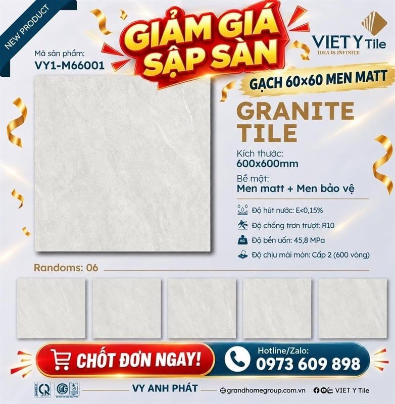  GỖ MỜ 60*60 ĐÁ VIỆT Ý VY1-m66001 TH4V/1.44M 