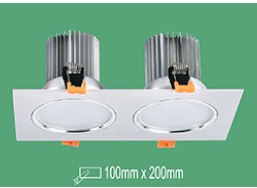  Đèn âm trần Sano LA 5324 Led 9W*2 W120*L230*H60 