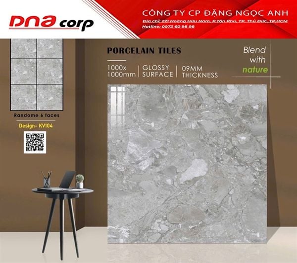  100x100 KV104 Gạch Ấn Độ 